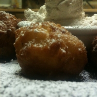 Image of Apple Zeppole With Cinnamon Whipped Cream Recipe, Group Recipes