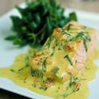 Image of Salmon Wellington With Dilled Cream Sauce Recipe, Group Recipes
