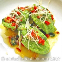 Image of Spinach Ricotta Gnocchi With Pepperoncini And Sage Butter Recipe, Group Recipes