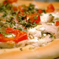 Image of Garlic Chicken Pizza Recipe, Group Recipes