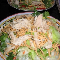 Image of Chopstick Chicken Salad With Ginger Soy Dressing Recipe, Group Recipes