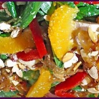 Image of Wonderful Spinach Salad Recipe, Group Recipes