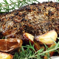 Image of Cumin Pork Roast With Mushroom Sauce Recipe, Group Recipes