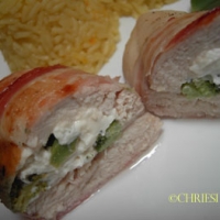 Image of Chicken Breast Filled With Feta And Broccoli Recipe, Group Recipes