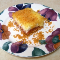 Image of Rhubarb Torte Recipe, Group Recipes