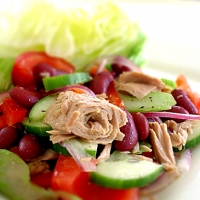 Image of Tuna And Bean Salad Recipe, Group Recipes