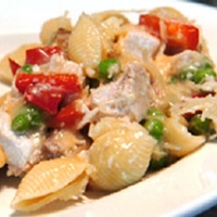Image of Chicken Veggies N Shells Casserole Recipe, Group Recipes