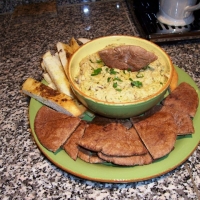 Image of Judys Roasted Eggplant Hummus Recipe, Group Recipes