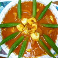 Assam Sambal Seafood Curry Recipe