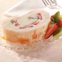 Image of Fruity Coconut Cake Roll Recipe, Group Recipes