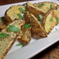 Image of Affordable Truffled Potato Wedges Recipe, Group Recipes