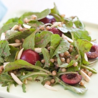 Image of Cherry Arugula Salad Recipe, Group Recipes