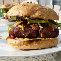 Image of Jamie Olivers Botham Burger Recipe, Group Recipes