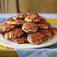 Image of Peanut Butter Toffee Turtle Cookies Recipe, Group Recipes