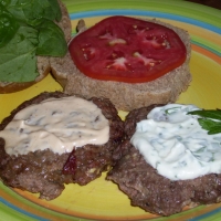 Image of Steak Burgers Two Ways Recipe, Group Recipes