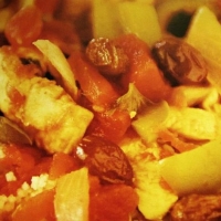 Image of Moroccan Chicken Stew With Couscous Recipe, Group Recipes