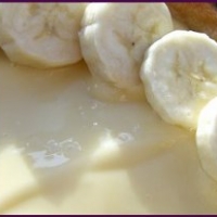 Image of Lanas Banana-custard  Cream Dessert Recipe, Group Recipes