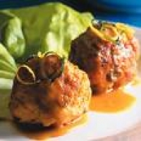 Image of Asian-inspired Meatballs With Coconut Broth Recipe, Group Recipes