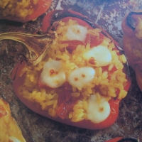 Image of Risotto-stuffed Bell Peppers Recipe, Group Recipes