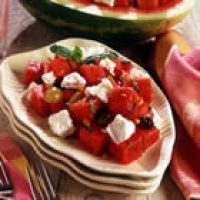 Image of Watermelon And Feta Salad Recipe, Group Recipes