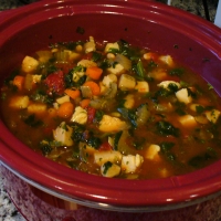 Image of Bean And Rice Soup W Chicken Recipe, Group Recipes