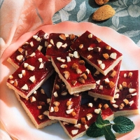 Image of Almond-raspberry Bars - Diabetic Friendly Recipe, Group Recipes