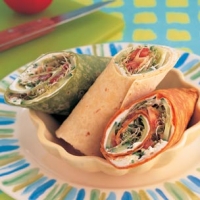 Image of Veggie Wraps Recipe, Group Recipes