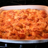 Image of Cheesy Sour Cream Potatoes With Ham Recipe, Group Recipes