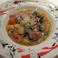 Image of Moms Cannellini Bean Soup With Prosciutto And Real Parmigiano Recipe, Group Recipes