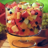 Image of Minted Melon Salad Recipe, Group Recipes