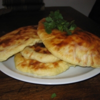 Image of Home Baked Garlic Naan Bread Recipe, Group Recipes