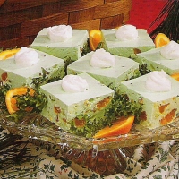 Image of Lime Gelatin Salad Recipe, Group Recipes