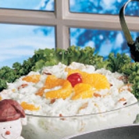 Image of Pineapple Mandarin Cottage Cheese Salad Recipe, Group Recipes