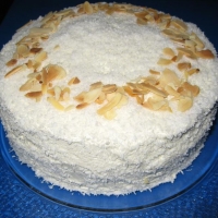 Image of Pineapples Coconut Butter Cream Cake Recipe, Group Recipes