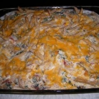 Image of Cheesey Chicken Pasta Florentine Recipe, Group Recipes