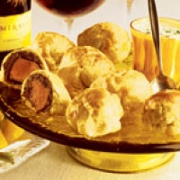 Image of Baby Wellington Appetizers With Horseradish Dip Recipe, Group Recipes