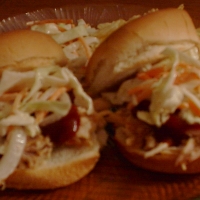Image of Carolina Pulled Barbecue Chicken Recipe, Group Recipes