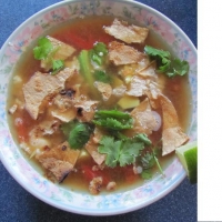 Image of Tortilla Soup, Bien Rica Recipe, Group Recipes
