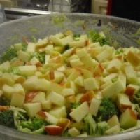 Image of Broccoli Salad With Yogurt Dressing Recipe, Group Recipes