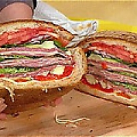 Image of Antipasto Pie Sandwich Recipe, Group Recipes