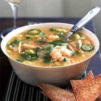 Image of Spicy Shrimp And Rice Soup Recipe, Group Recipes
