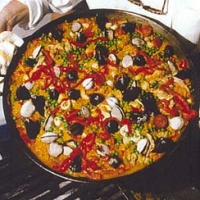 Image of Mediterranean Paella Recipe, Group Recipes