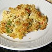 Image of Turkey Pasta Casserole With Asparagus And Cheddar Cheese Recipe, Group Recipes