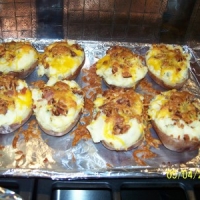 Image of Forget The Diet Stuffed Potatoes Recipe, Group Recipes