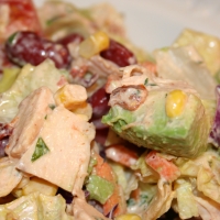 Image of Chipotle Chicken Taco Salad Recipe, Group Recipes