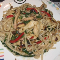 Image of Chicken Lo Mein Recipe, Group Recipes