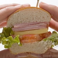 Image of Ham And  Special - Cheese Sandwich Recipe, Group Recipes