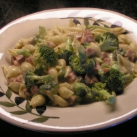 Image of Creamy Ham And Broccoli Pasta Recipe, Group Recipes
