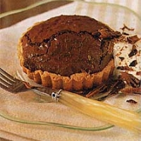 Image of Chocolate Whiskey Souffle Tarts Recipe, Group Recipes