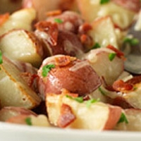 Image of Bacon And Cheese Roasted Red Potatoes Recipe, Group Recipes